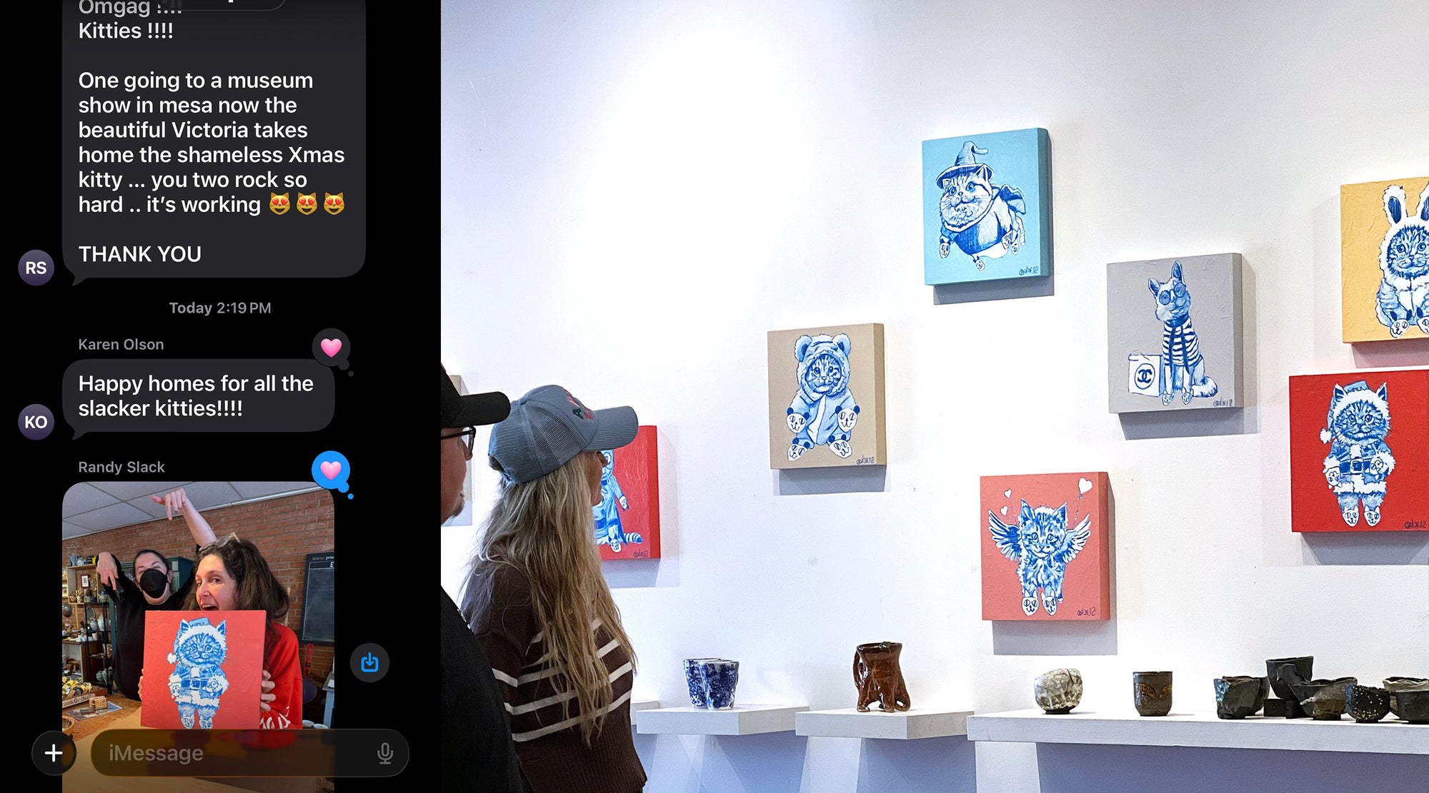 SlackR Kitties Original Works by Randy Slack