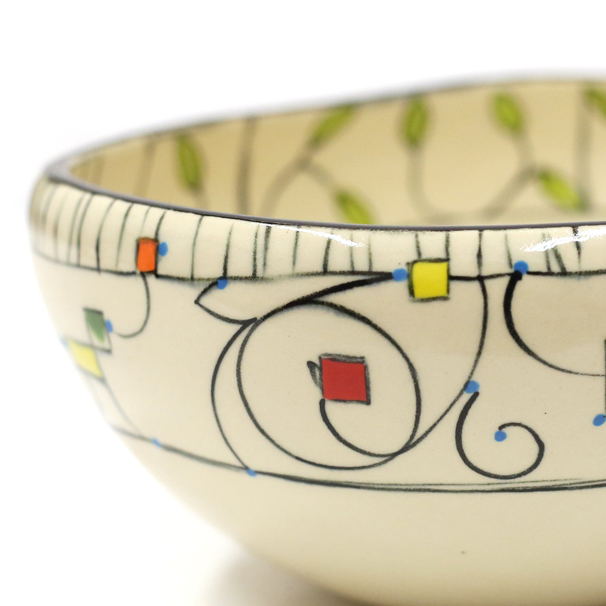Hand Painted Bowl by Jennifer Gross