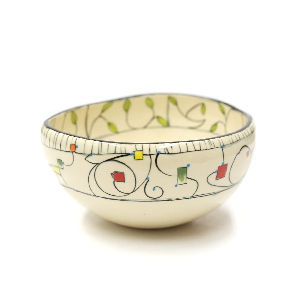 Hand Painted Bowl by Jennifer Gross