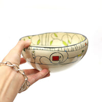 Hand Painted Bowl by Jennifer Gross