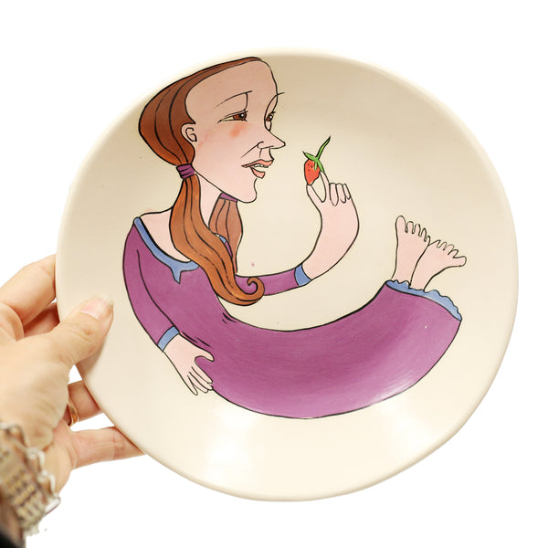 Hand Painted Plate by Jennifer Gross