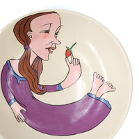 Hand Painted Plate by Jennifer Gross