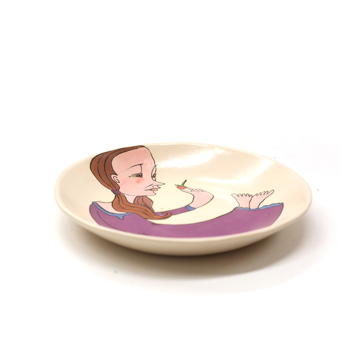 Hand Painted Plate by Jennifer Gross
