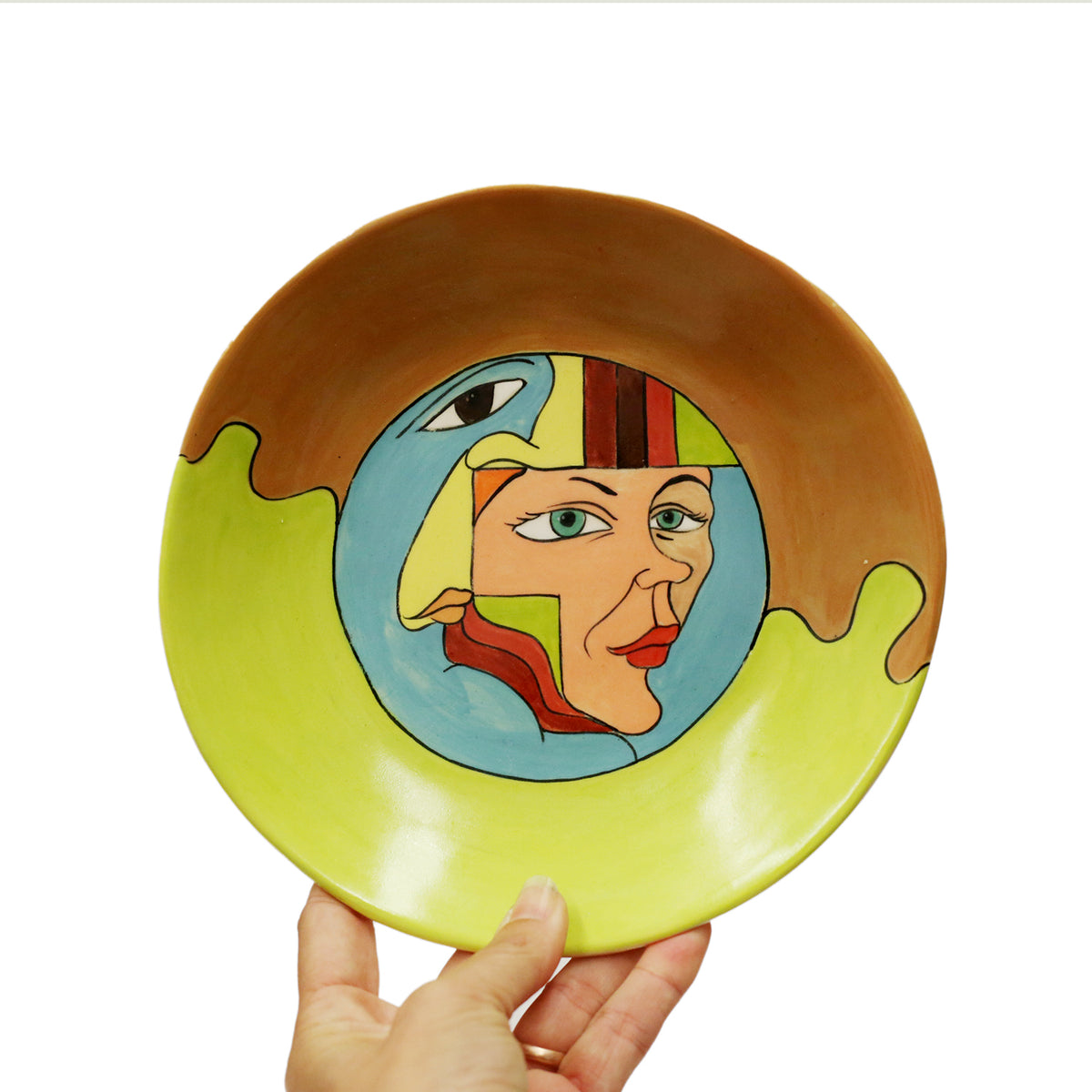 Hand Painted Plate by Jennifer Gross