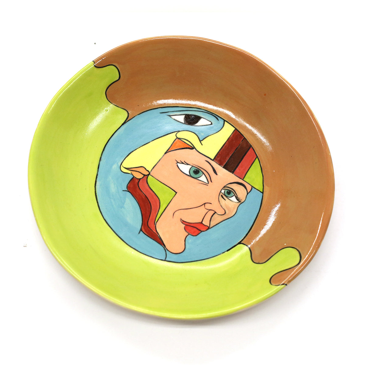 Hand Painted Plate by Jennifer Gross