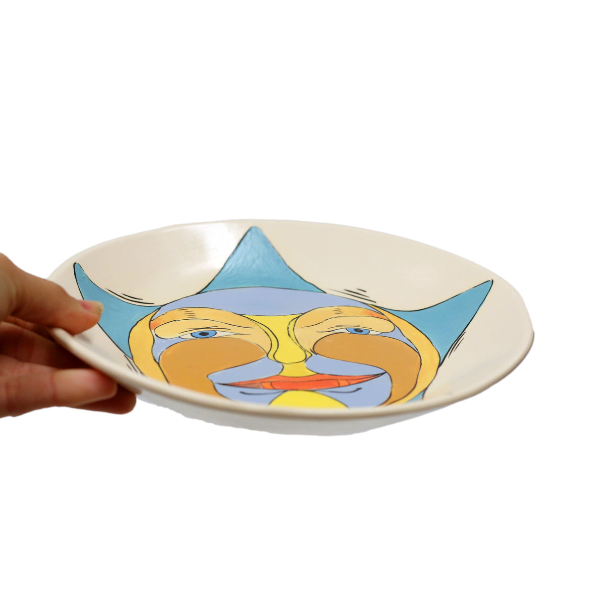 Hand Painted Plate by Jennifer Gross