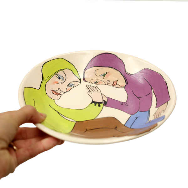 Hand Painted Plate by Jennifer Gross