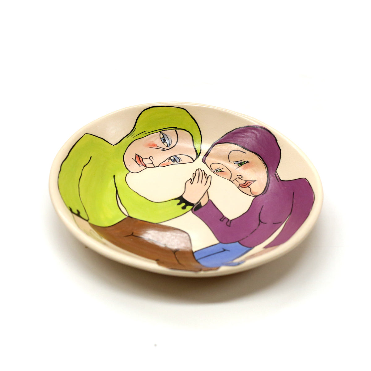 Hand Painted Plate by Jennifer Gross