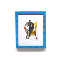 Framed Plight of the Jabberwocky by Leah Kiser