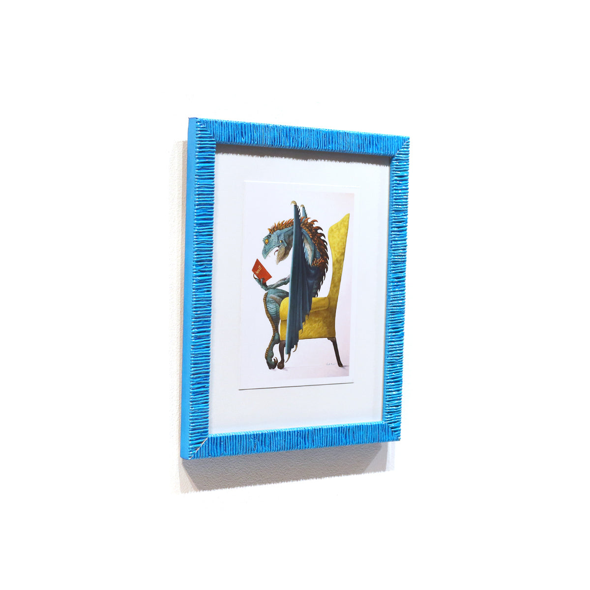 Framed Plight of the Jabberwocky by Leah Kiser