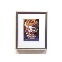 Framed Llama Folklorico by Leah Kiser