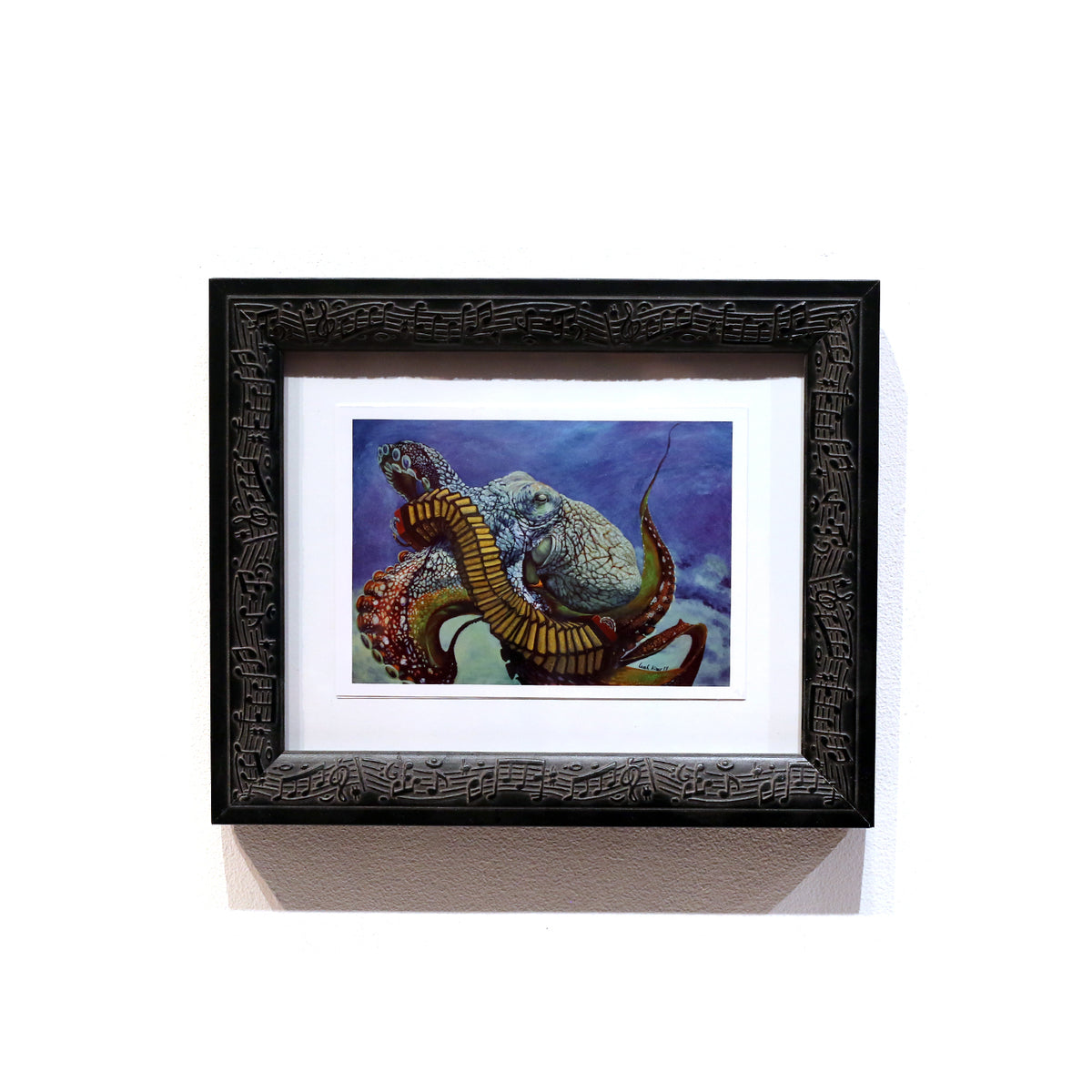 Framed Slinky Dinky Doo by Leah Kiser
