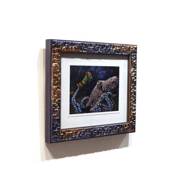 Framed Socktopus by Leah Kiser