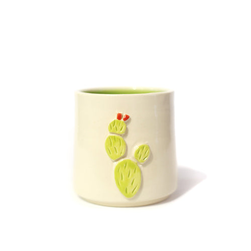 Prickly Pear Sipping Cup by Crooked Tree Ceramics – Practical Art