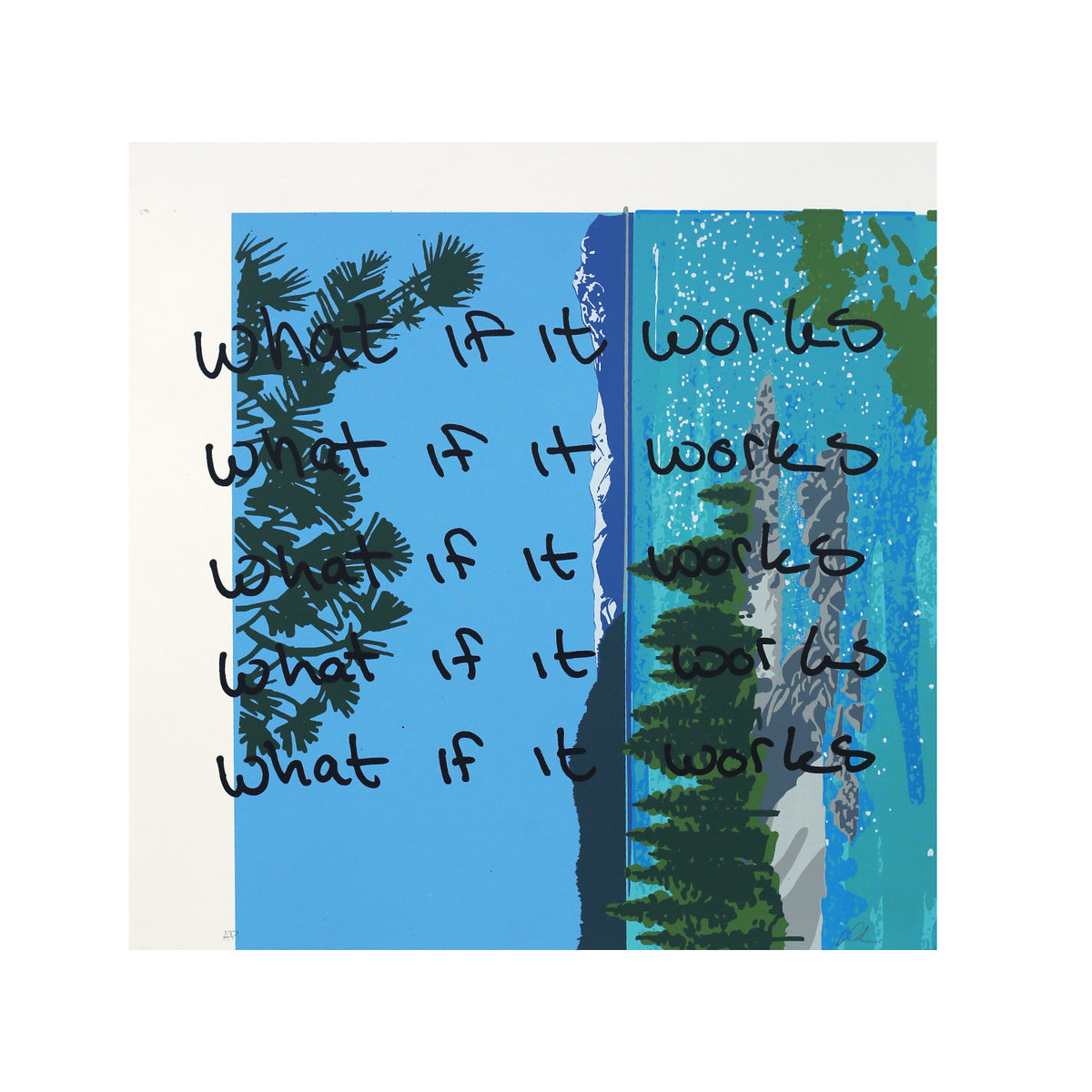 What If It Works Print by Jake Early & Lisa Olson