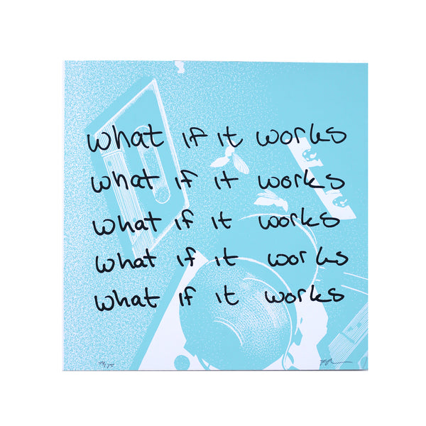 What If It Works Print by Jake Early & Lisa Olson