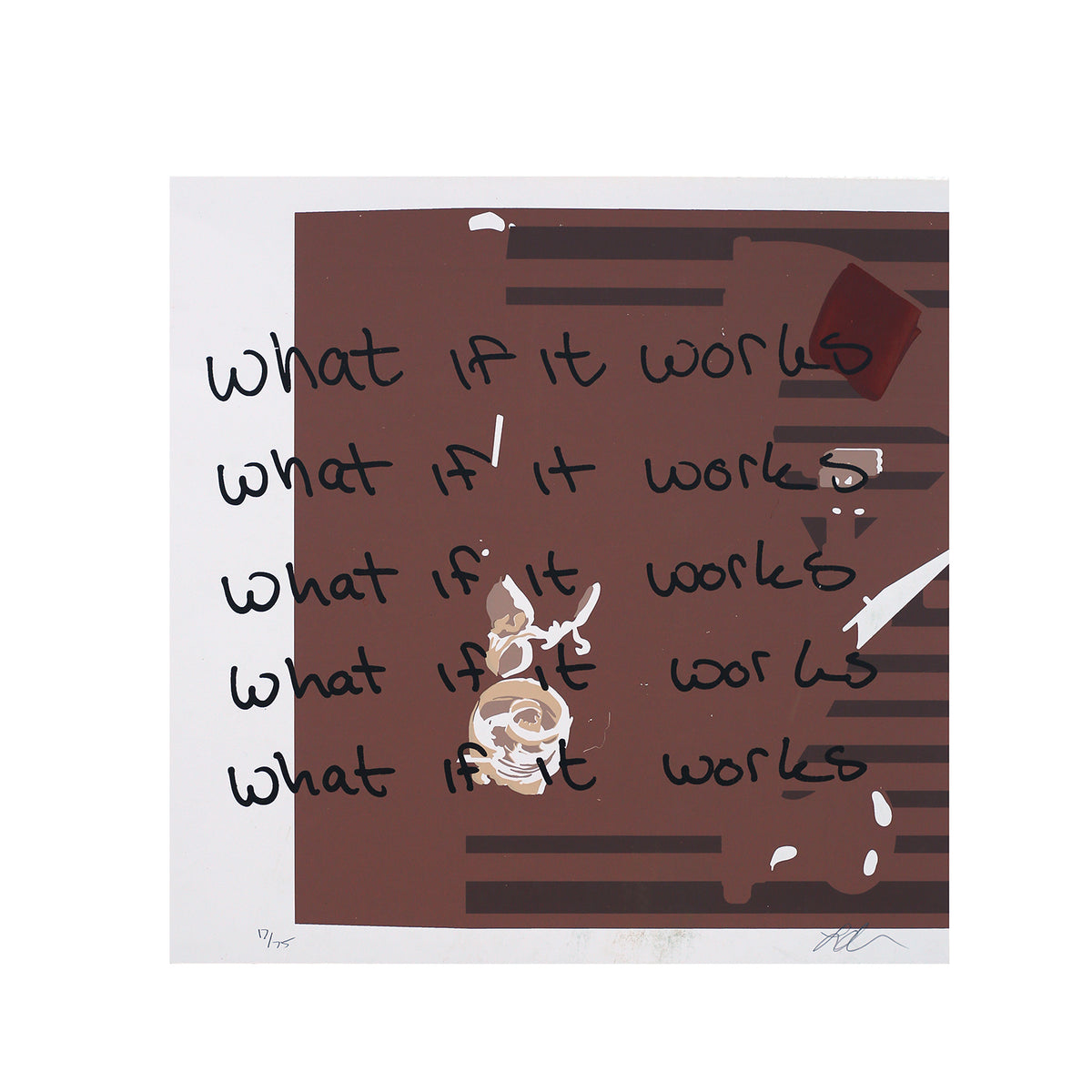 What If It Works Print by Jake Early & Lisa Olson