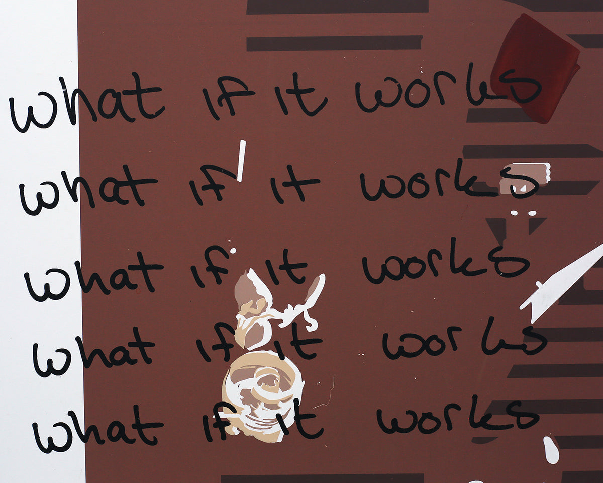 What If It Works Print by Jake Early & Lisa Olson