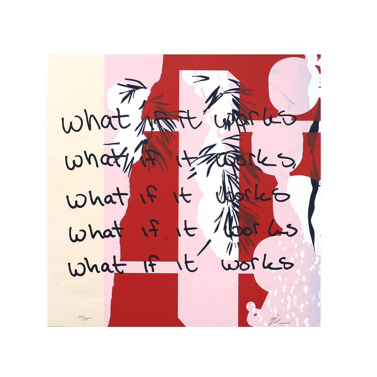 What If It Works Print by Jake Early & Lisa Olson