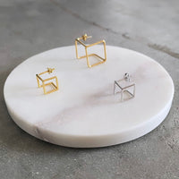 Cube Earrings by AVA Jewelry Designs