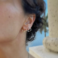 Cube Earrings by AVA Jewelry Designs