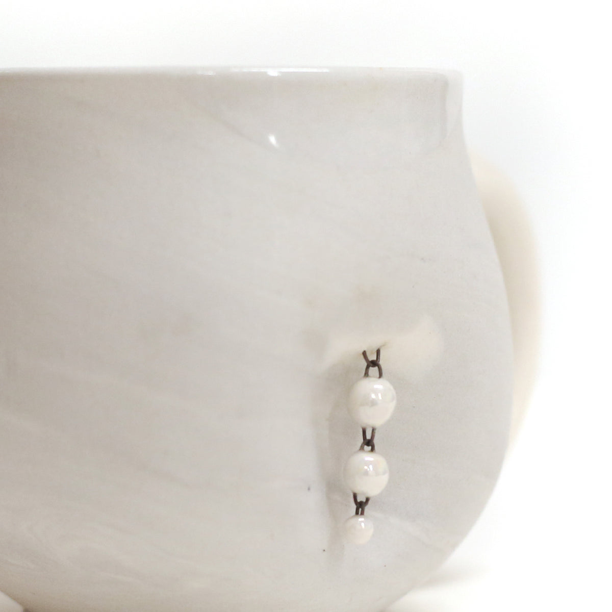 String of Pearls Mug by Annette Janelle