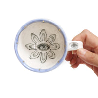 Seeing Eye Cup & Saucer by Annette Janelle