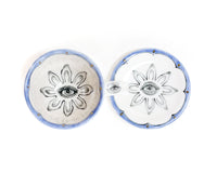 Seeing Eye Cup & Saucer by Annette Janelle