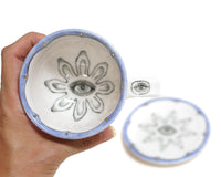 Seeing Eye Cup & Saucer by Annette Janelle