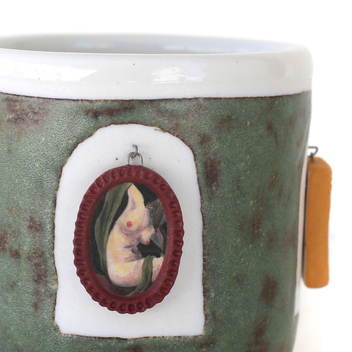 Framed Figures Mug by Annette Janelle