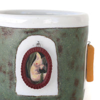 Framed Figures Mug by Annette Janelle