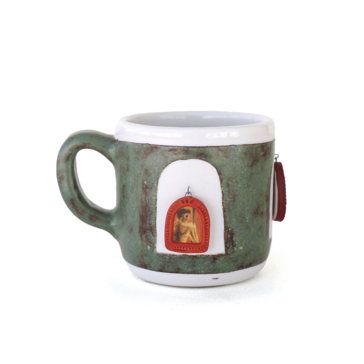 Framed Figures Mug by Annette Janelle