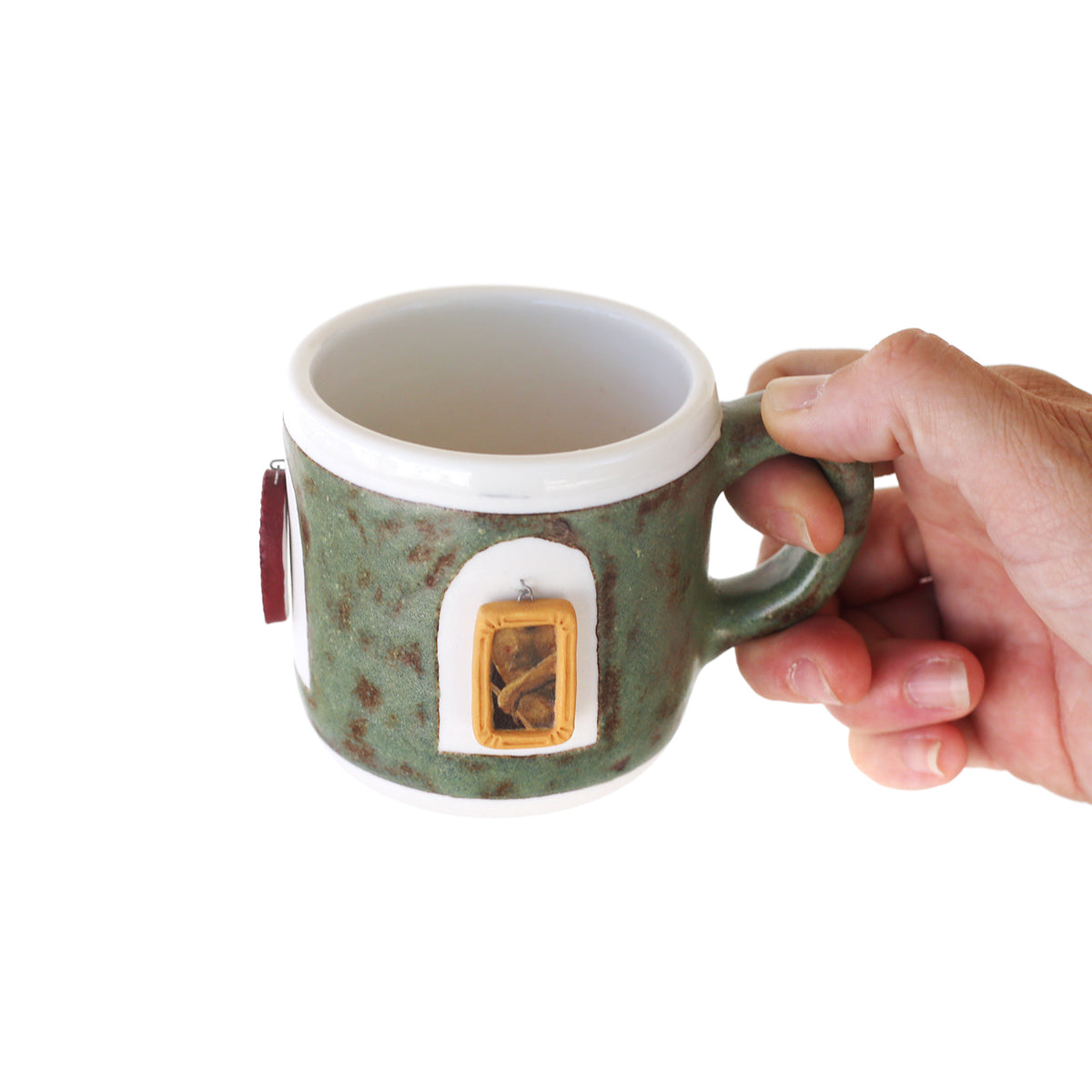 Framed Figures Mug by Annette Janelle