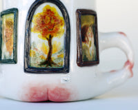 Gallery Woman Mug by Annette Janelle