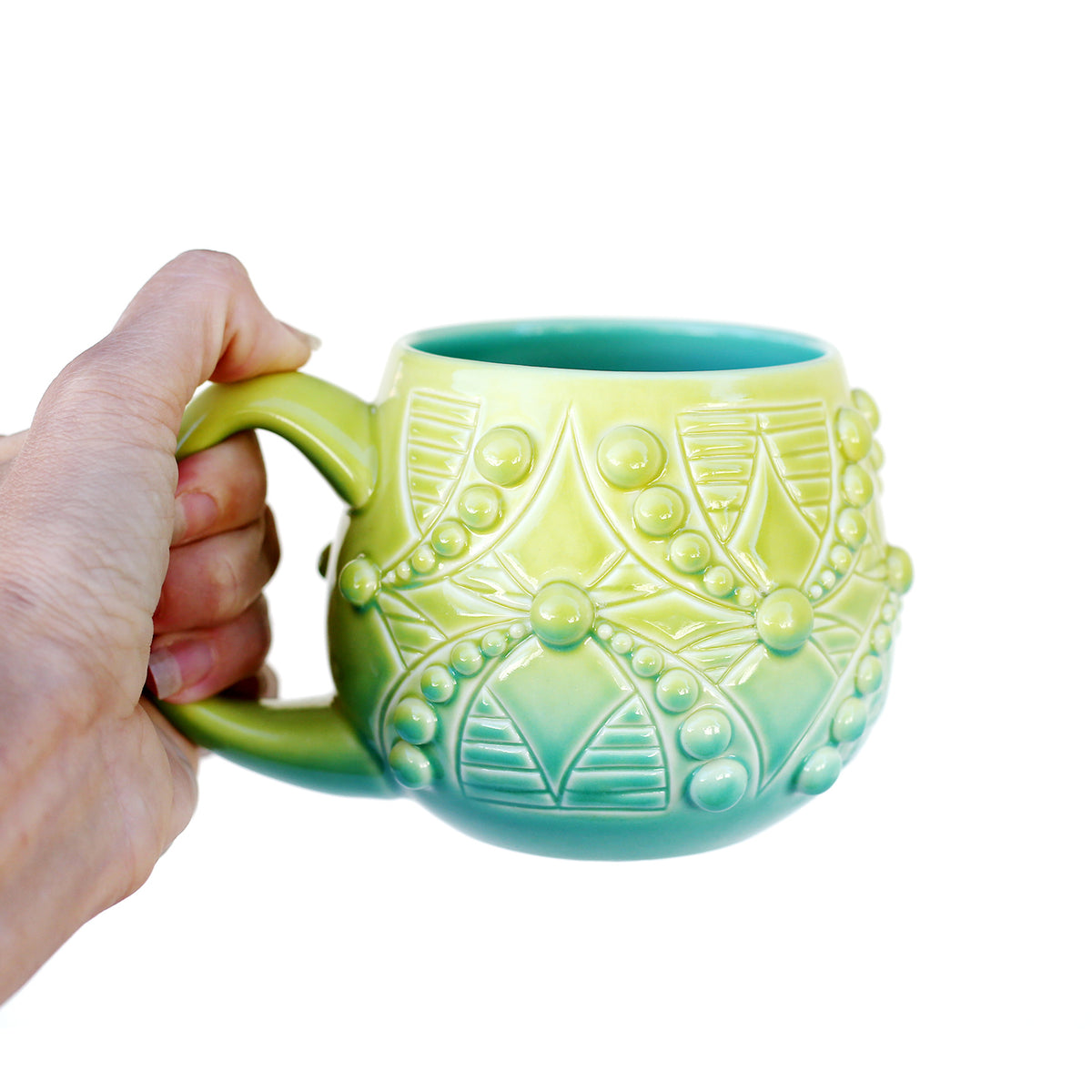 Green Mug by Ali Schorman