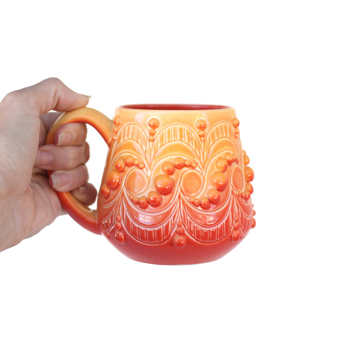 Orange Mug by Ali Schorman