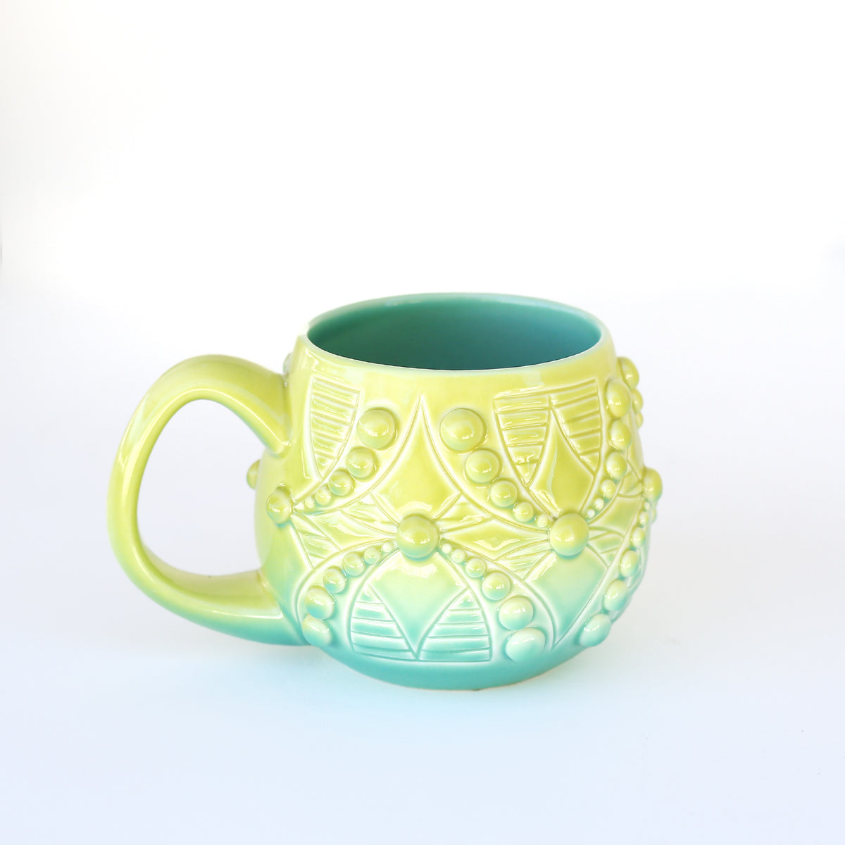 Green Mug by Ali Schorman