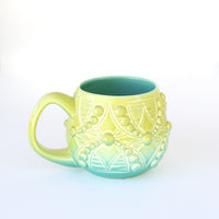 Green Mug by Ali Schorman
