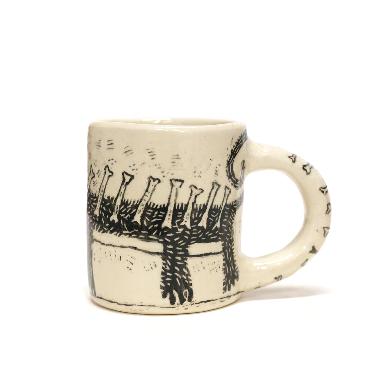 Bones Mug by Amanda Shepherd