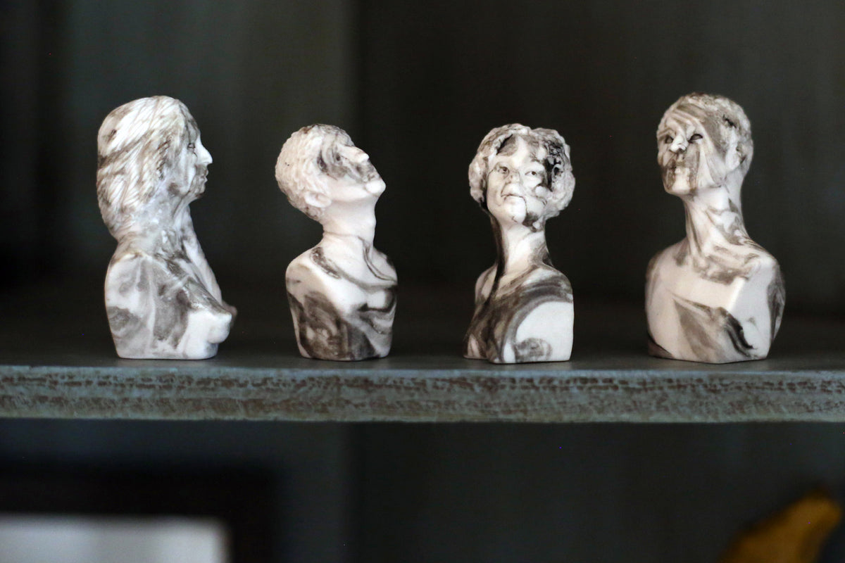 Male Bust I by Annette Janelle