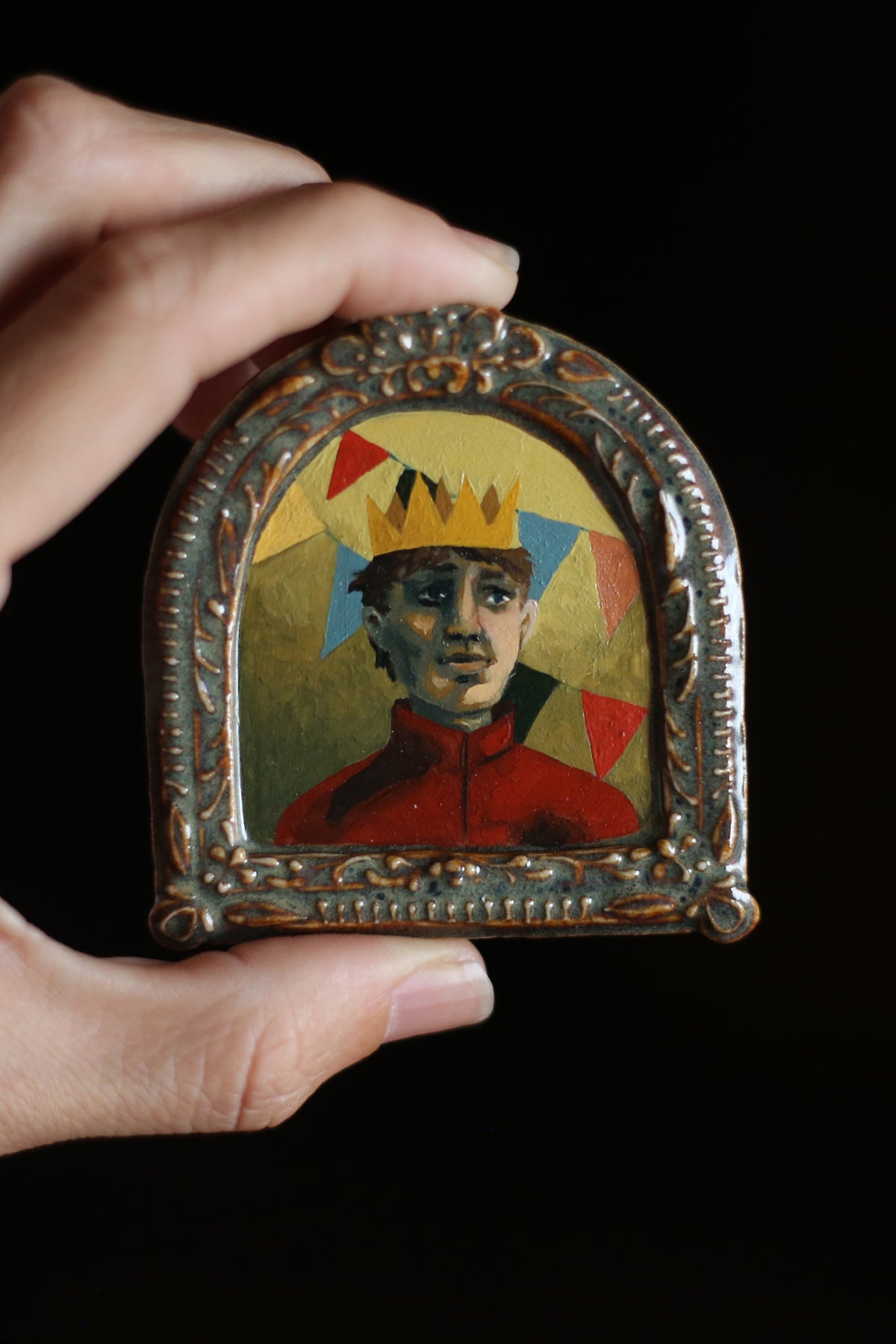 Boy in a Paper Crown by Annette Janelle