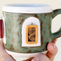 Framed Figures Mug by Annette Janelle