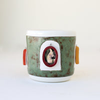 Framed Figures Mug by Annette Janelle