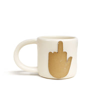 Middle Finger Mug by Bettina Chow