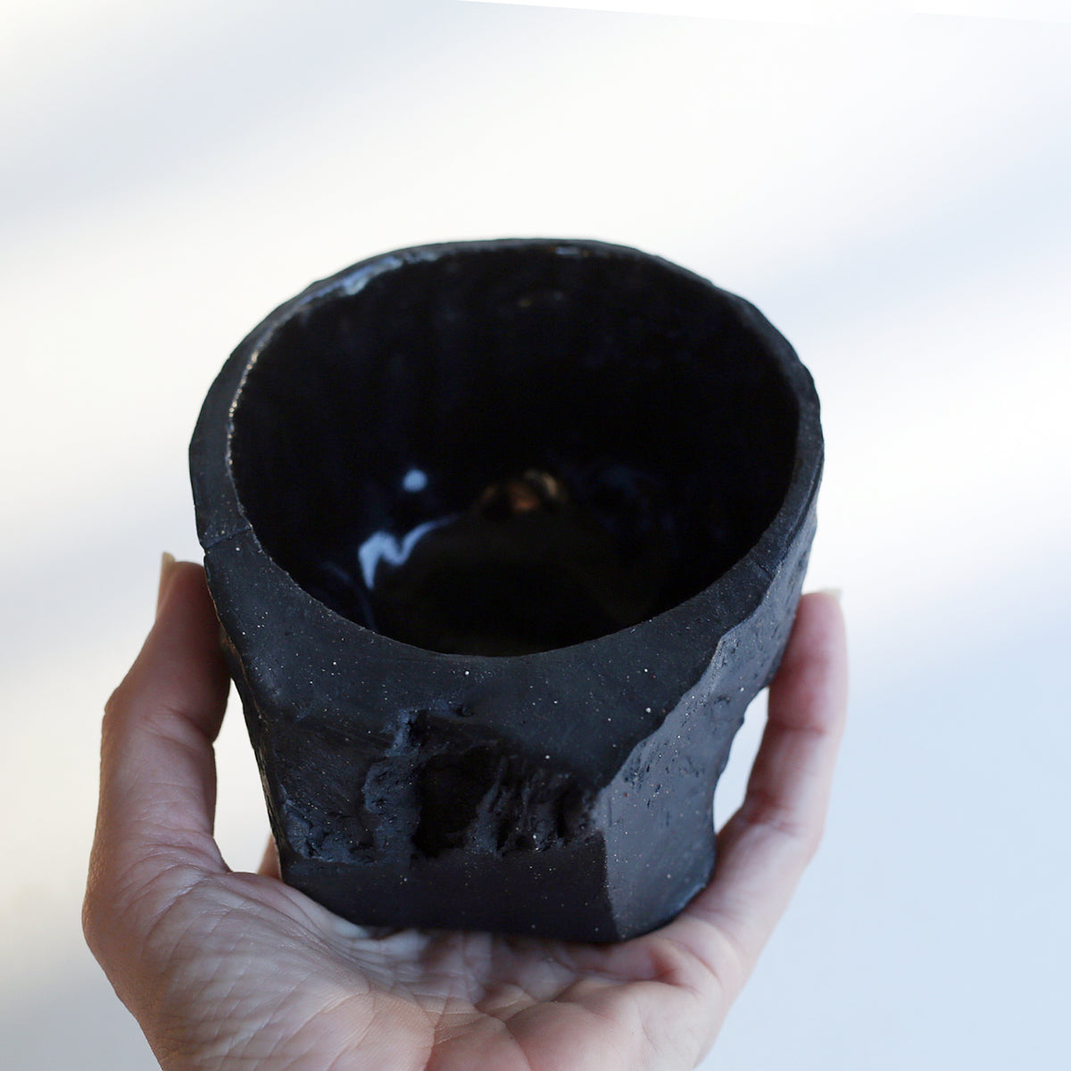 Sculptural Cup & Stand by Brad Towsley