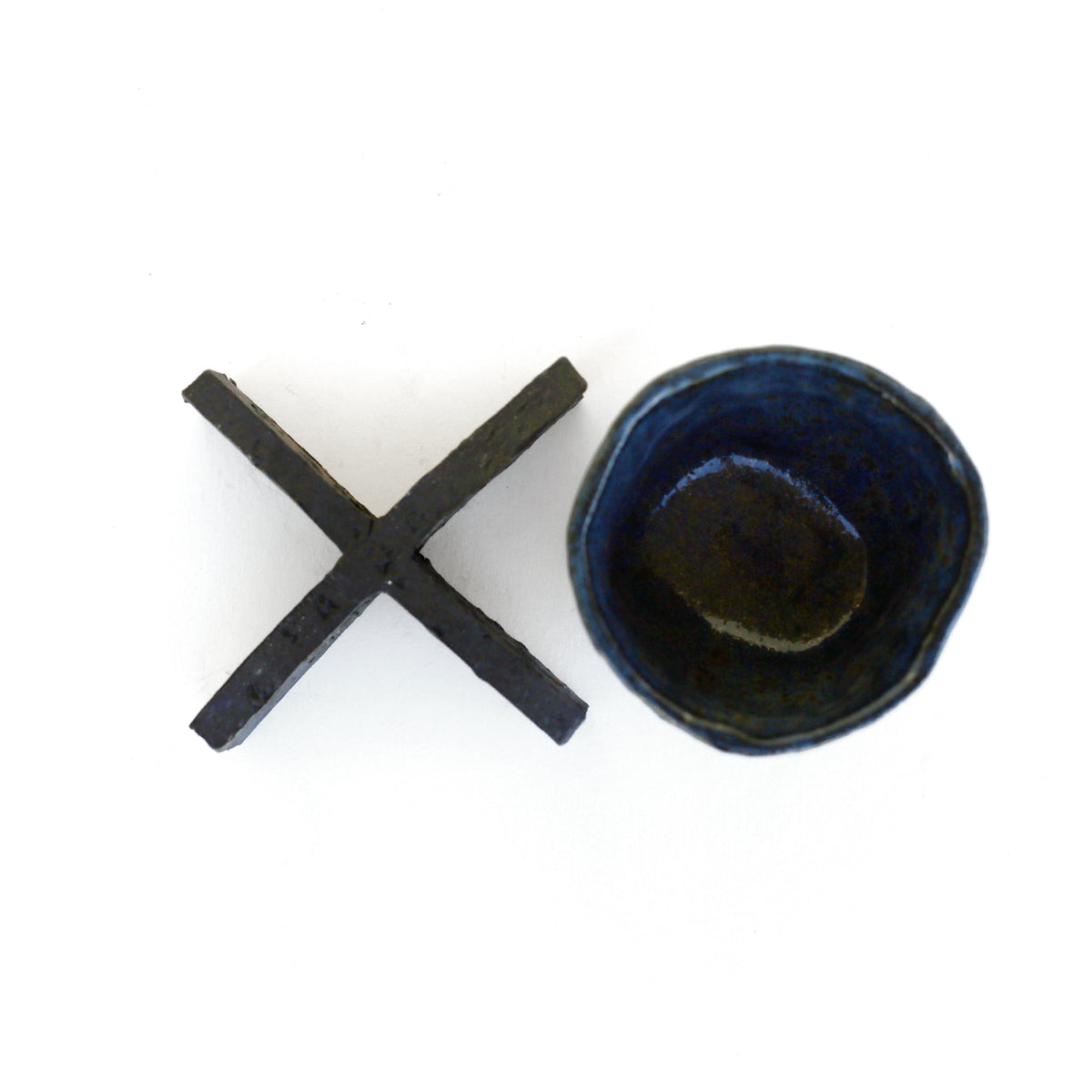 Sculptural Cup & Stand by Brad Towsley