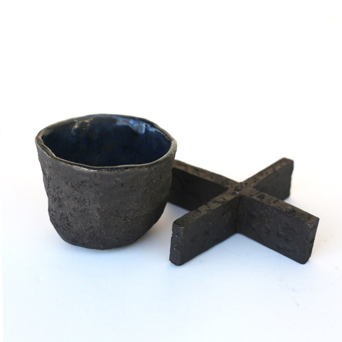 Sculptural Cup & Stand by Brad Towsley