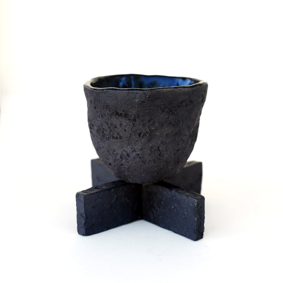 Sculptural Cup & Stand by Brad Towsley