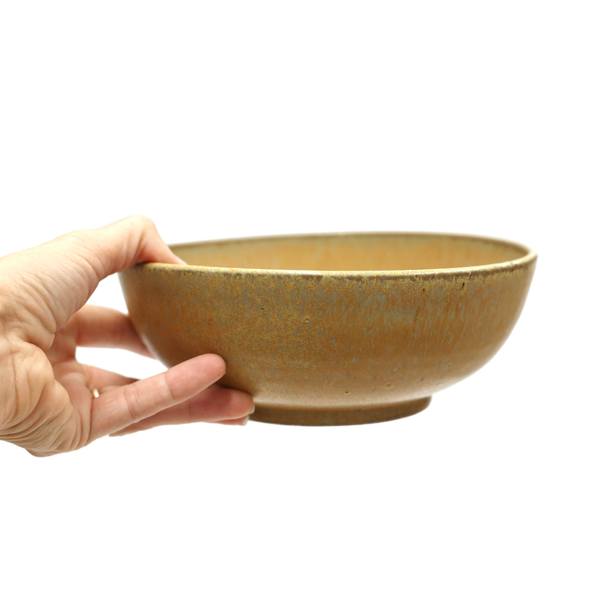 6" Tan Bowl by C. Marcus McCarty