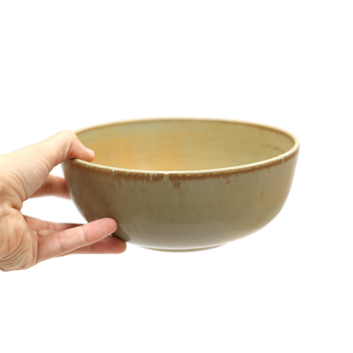 7" Tan Bowl by C. Marcus McCarty
